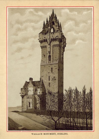 Sterlingvyer (litografi) av English School