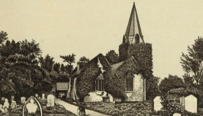 Stoke Poges Kirche von English School