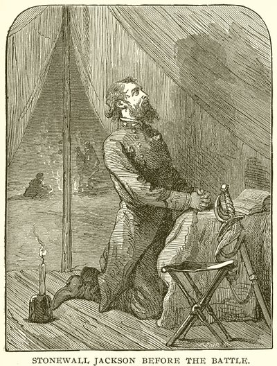 Stonewall Jackson före slaget av English School
