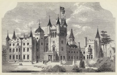 Stormont Castle, County Down, Irland (gravyr) av English School