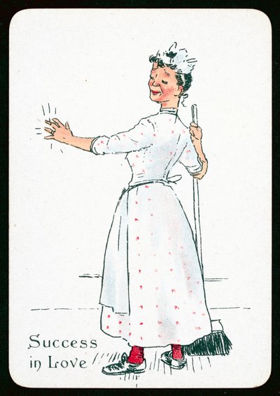 Framgång i kärlek (färg litho) av English School