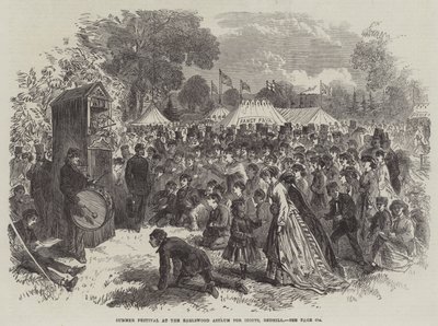 Sommarfestival på Earlswood Asylum for Idiots, Redhill av English School