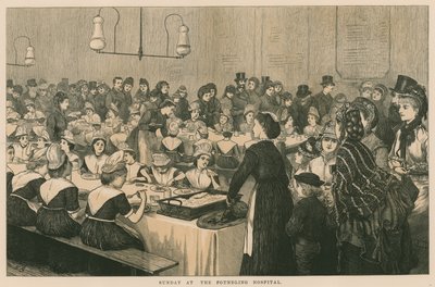 Söndag på Foundling Hospital av English School