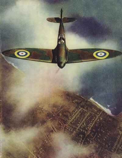 Supermarine Spitfire, c1940 av English School