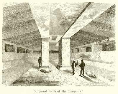 Förmodade Tomb of the Tarquins av English School