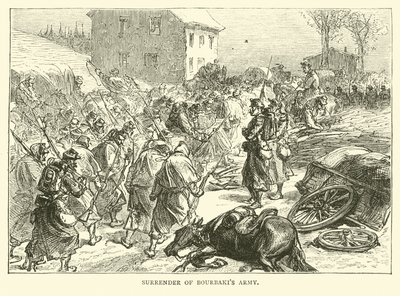 Överlämnande av Bourbakis armé, januari 1871 av English School