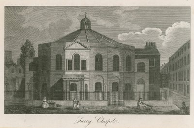 Surrey Chapel, Blackfriars Road, Southwark (Rowland Hills Chapel) av English School