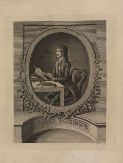 Sydney Parkinson, frontispice från 