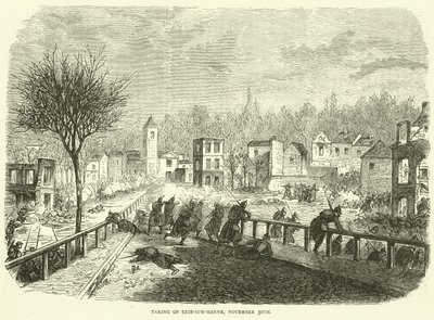 Intagande av Brie-sur-Marne, 30 november, november 1870 av English School