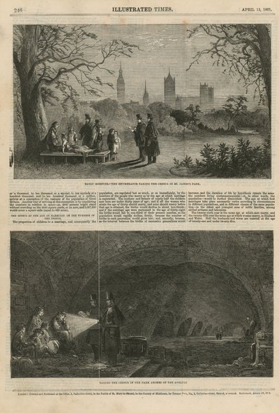 Tar folkräkningen i London av English School
