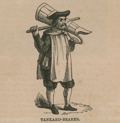 Tankard bärare av English School