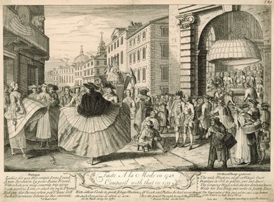 Smaka a la mode 1748 jämfört med 1711 av English School
