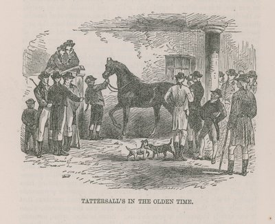 Tattersalls i gamla tider av English School