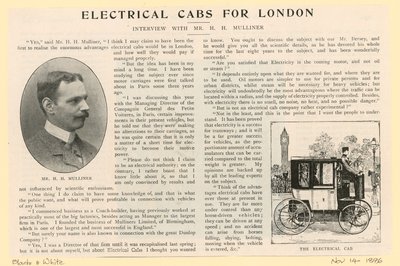 Taxibilar - Elektriska av English School