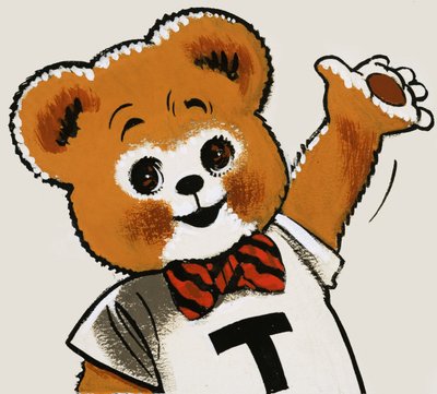 Teddybjörn vinkar av English School