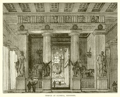 Templet i Olympia, restaurerat av English School