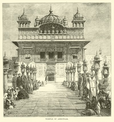 Amritsars tempel av English School