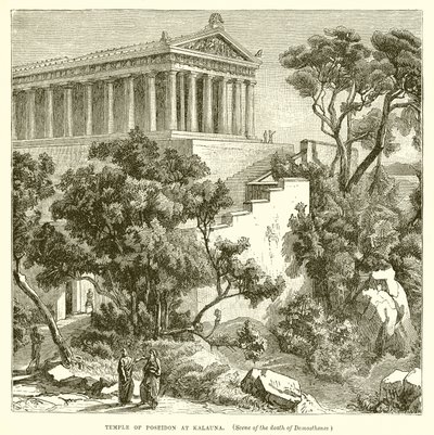 Poseidons tempel i Kalauna av English School