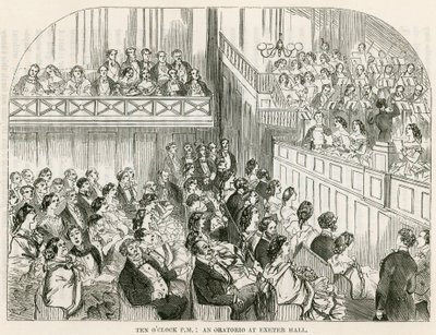 Tio PM: Ett oratorium i Exeter Hall av English School