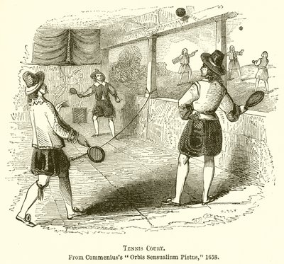 Tennisbana av English School