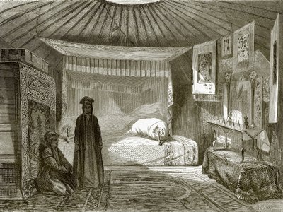 Zelt einer Kalmückenprinzessin von English School