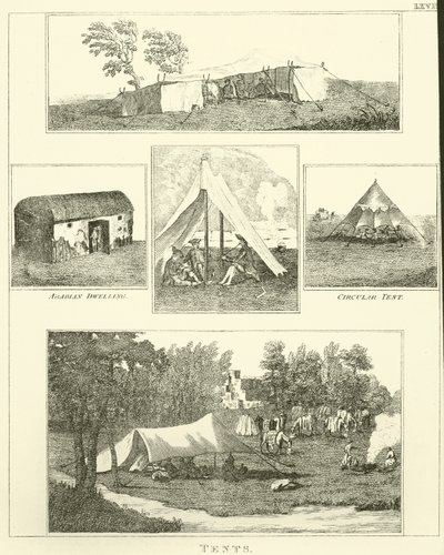 Tält (gravyr) av English School
