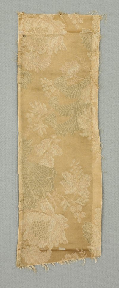 Textilfragment, tidigt 1800-tal av English School