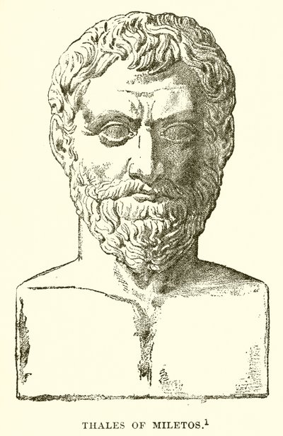 Thales av Miletus av English School