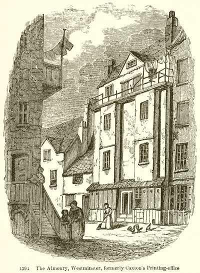 The Almonry, Westminster, tidigare Caxtons tryckeri av English School