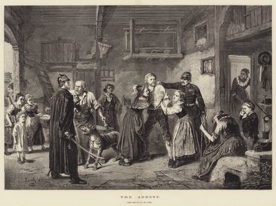Arresteringen (gravyr) av English School
