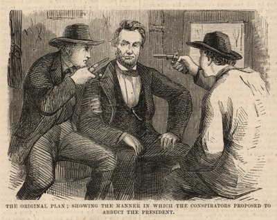Mordet på president Lincoln; Den ursprungliga planen av English School