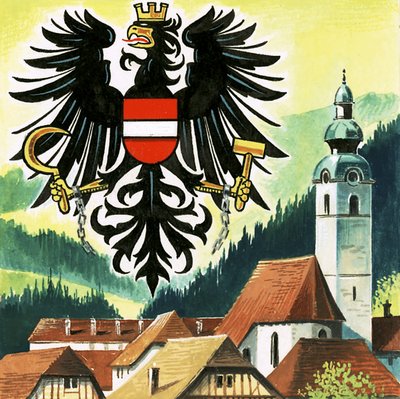 Den österrikiska örnen, Österrikes emblem av English School