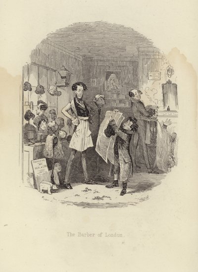 Barberaren i London av English School