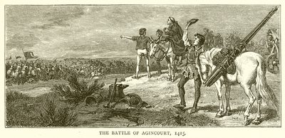 Slaget vid Agincourt, 1415 av English School