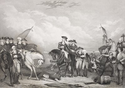 Slaget vid Trenton, 26 december 1776, från 