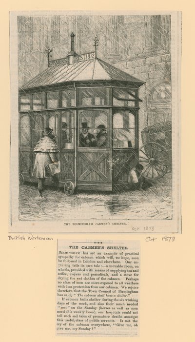 Birmingham Cabmens Shelter av English School