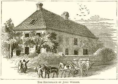 John Wesleys födelseplats av English School