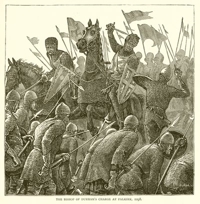 Biskopen av Durhams anklagar i Falkirk, 1298 av English School