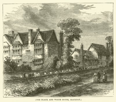 The Black and White House, Hackney (gravyr) av English School