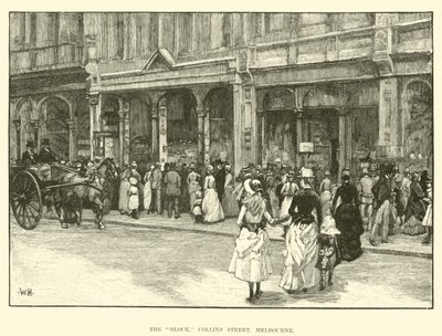 The Block, Collins Street, Melbourne av English School