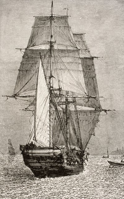 The Brig HMS Beagle, från 