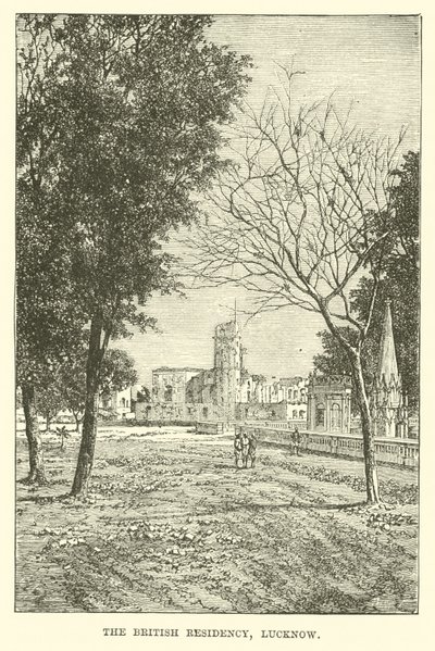 The British Residency, Lucknow av English School