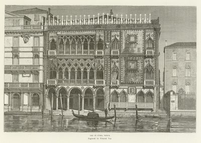 Ca dOro, Venedig av English School