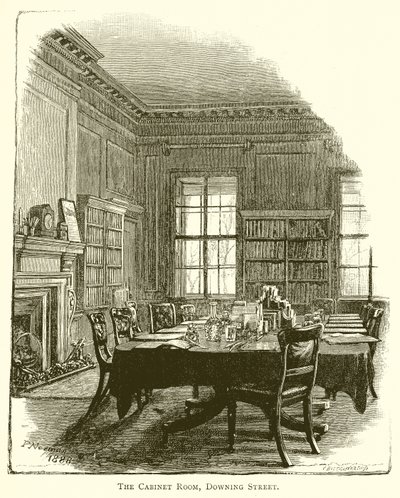 The Cabinet Room, Downing Street av English School