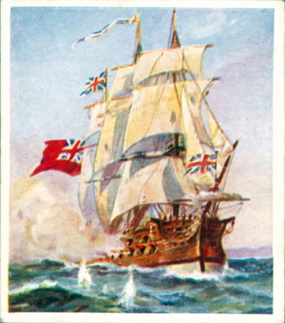 "Centurion" (färglitografi) av English School