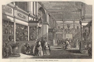 Keramiska domstolen, Crystal Palace av English School