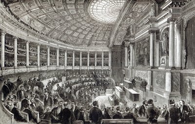 Deputeradekammaren, Paris, från 