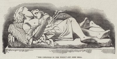 "The Children in the Wood," av John Bell (gravyr) av English School