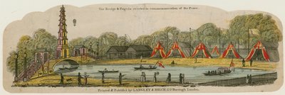 Den kinesiska pagoden och bron restes över kanalen i St James