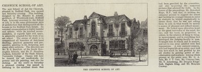 Chiswick School of Art (gravyr) av English School